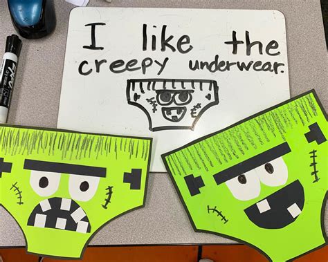 Creepy Underwear Template
